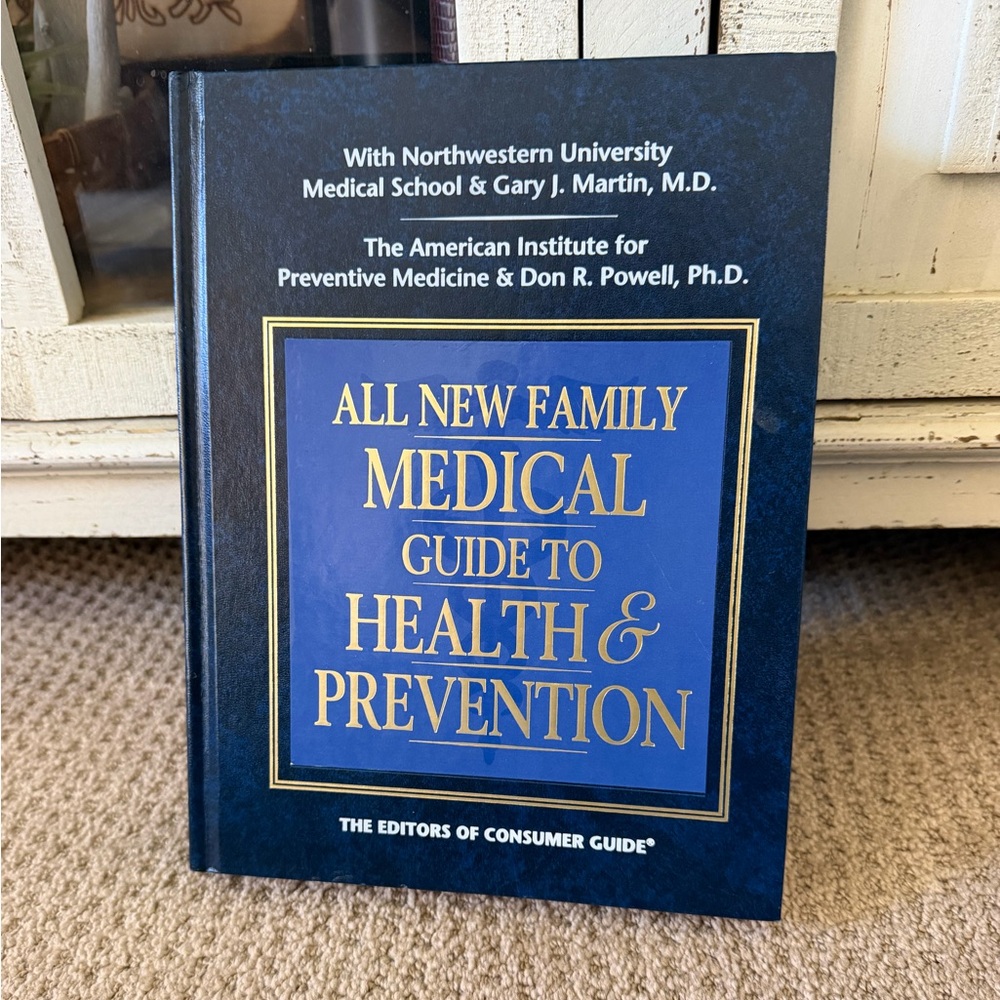 All New Family Medical Guide to Health & Prevention Hardcover Book